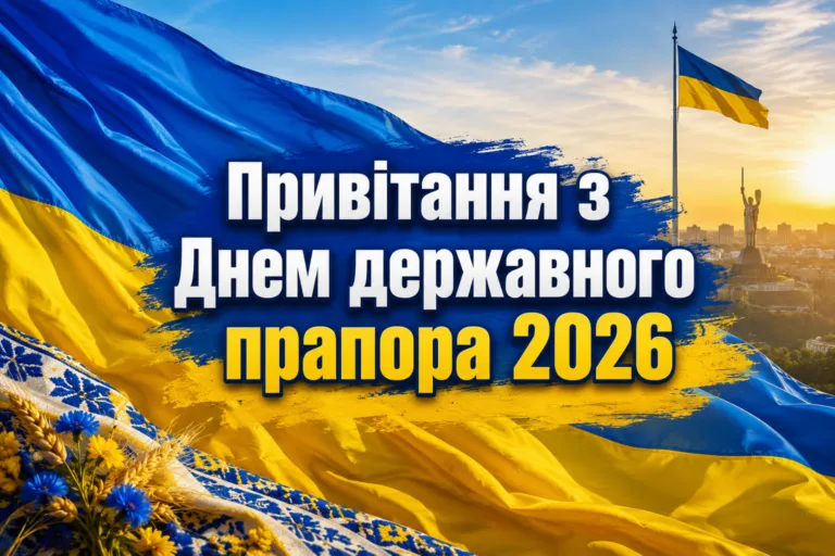 Привітання з Днем державного прапора 2026: слова, які об'єднають українців у важливий день