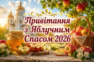 Привітання з Яблучним Спасом 2026: красиві слова, які принесуть святковий настрій