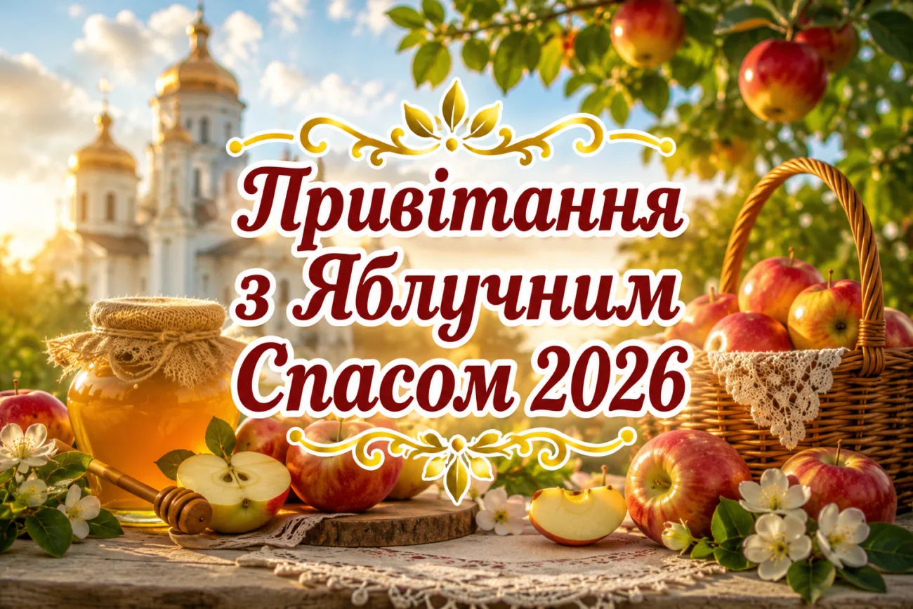 Привітання з Яблучним Спасом 2026: красиві слова, які принесуть святковий настрій