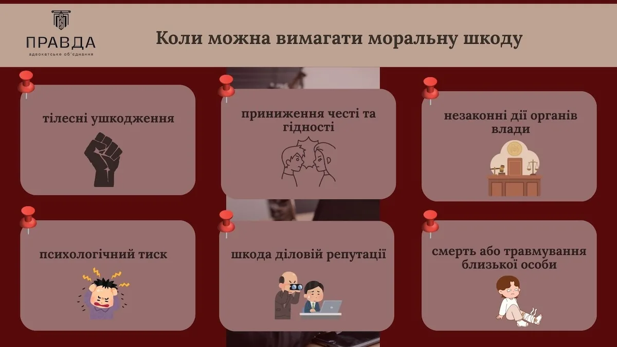 Як відбувається відшкодування моральної шкоди у правовому полі та чому важливо знайти адвоката 