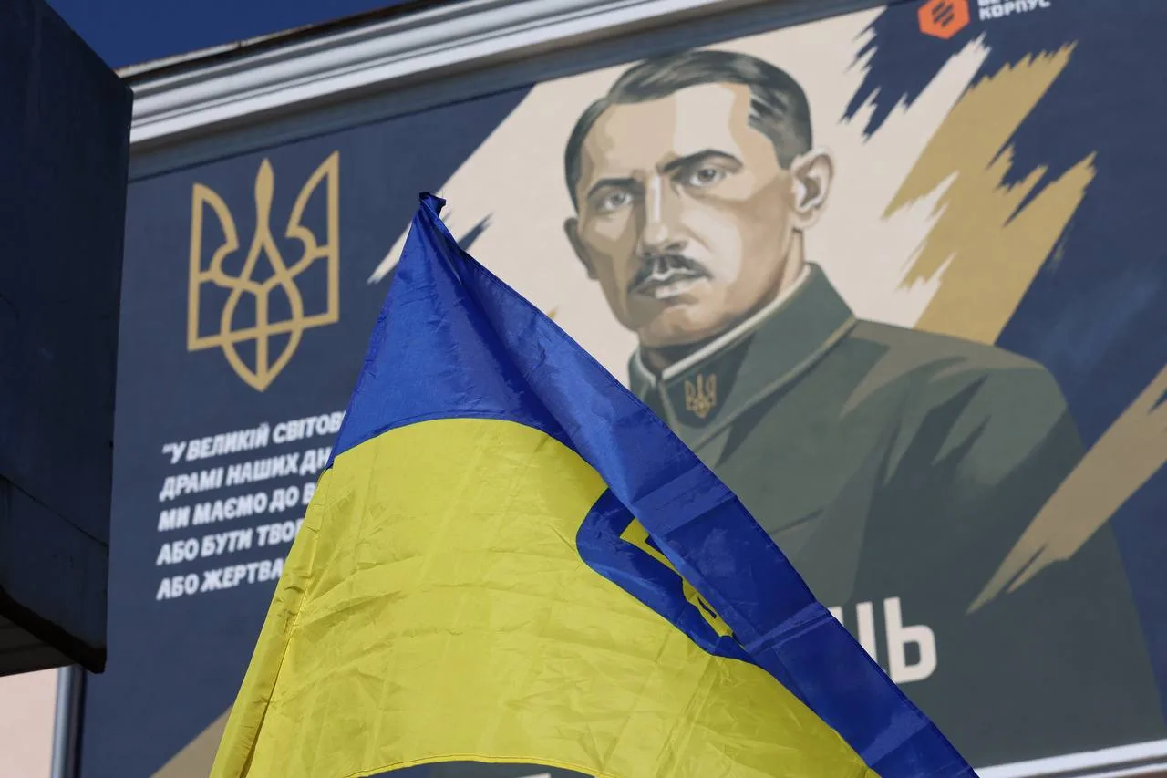 В Умані з'явився мурал, присвячений пам'яті Євгена Коновальця 
