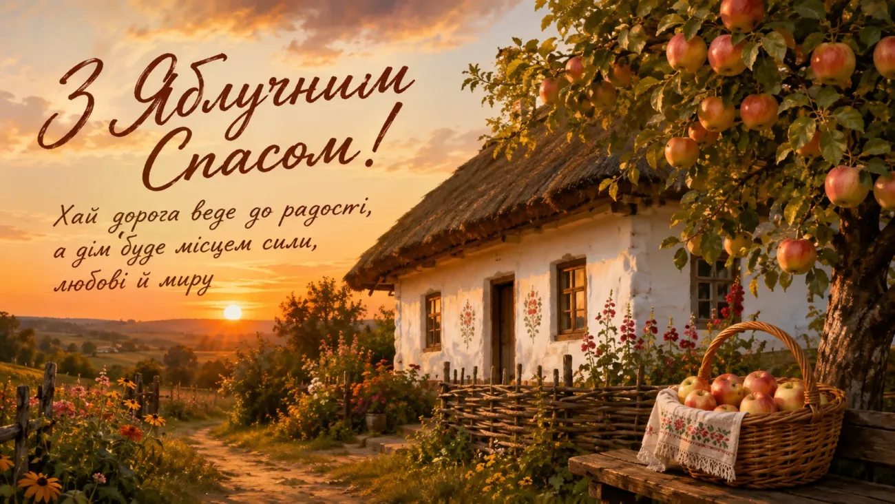 Привітання з Яблучним Спасом 2026: красиві слова, які принесуть святковий настрій