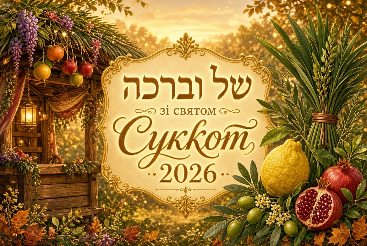 Привітання зі святом Суккот 2026: щирі слова для рідних, друзів і колег