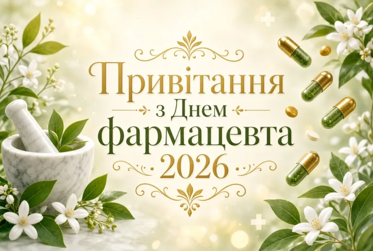 Привітання з Днем фармацевта 2026: від душі, з гумором і без зайвого пафосу