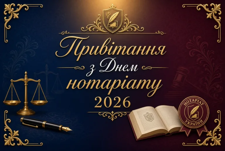 Привітання з Днем нотаріату 2026: слова, які варто сказати саме сьогодні