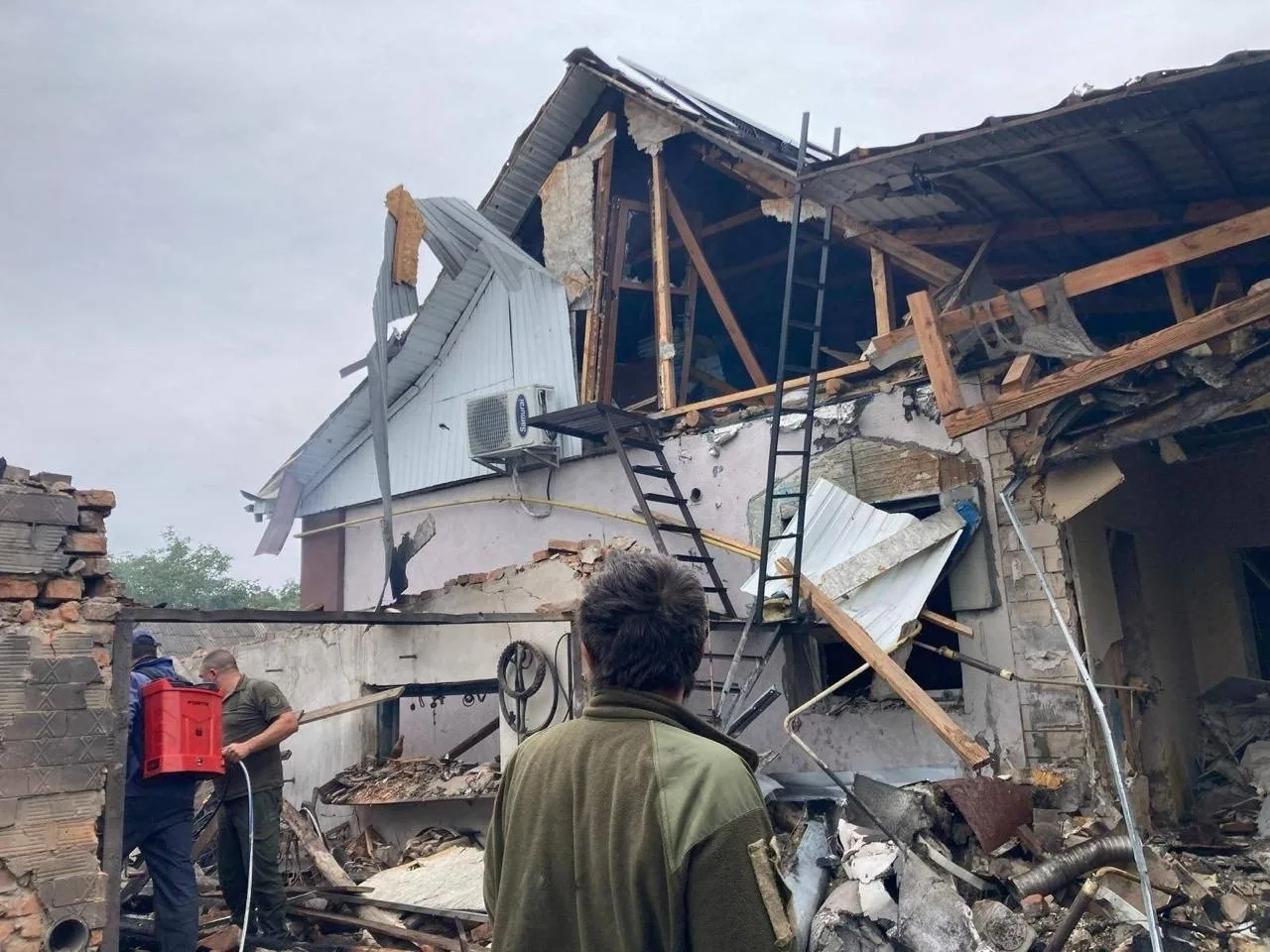 На Черкащині знищили дев'ять ворожих безпілотників: зафіксовано руйнування осель та електромереж