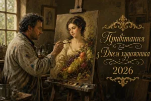 Привітання з Днем художника 2026 для тих, хто додає барв у наше життя