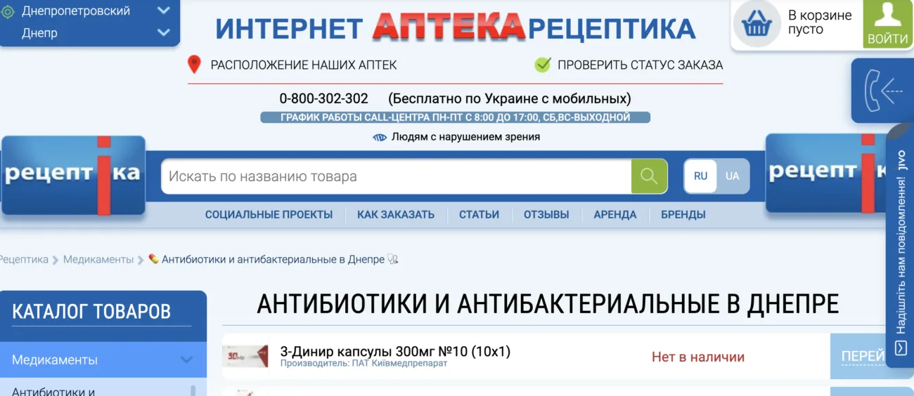Рейтинг кращих аптек Умані 2026