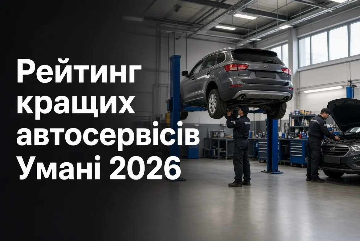 Рейтинг кращих автосервісів Умані 2026